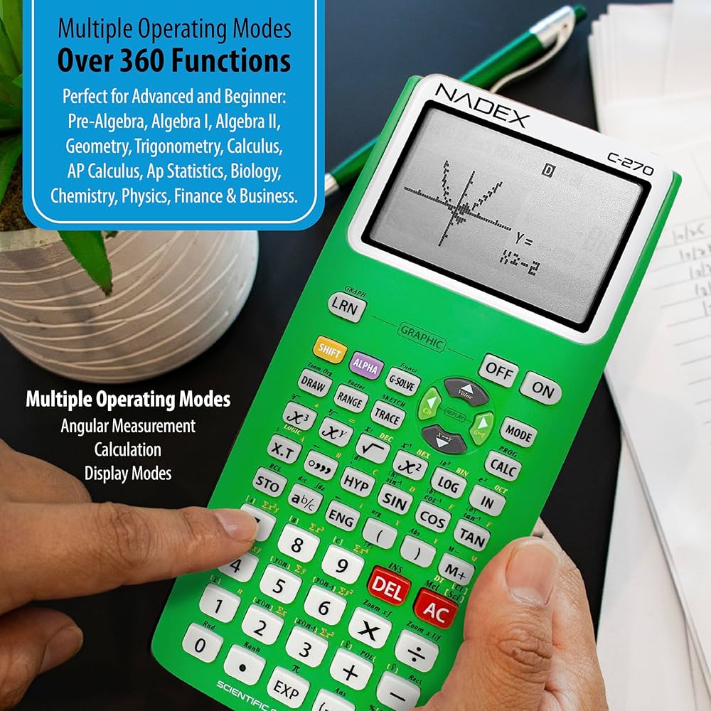 Amazon.com : Scientific Calculator with Graphing, Includes